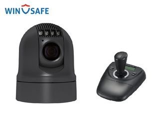 2.14MP HD - SDI Interface Rugged PTZ Camera Night Vision For Police Car